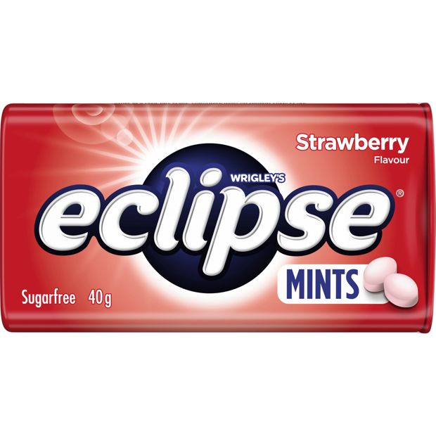 Wrigley's Eclipse Strawberry Mints Tin - 40g