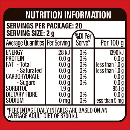 Wrigley's Eclipse Strawberry Mints Tin - 40g