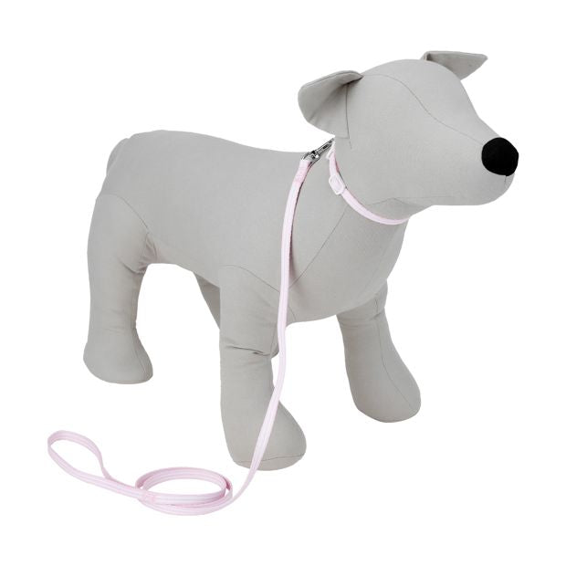 Puppy Collar & Lead, Pink - Anko