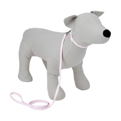 Puppy Collar & Lead, Pink - Anko