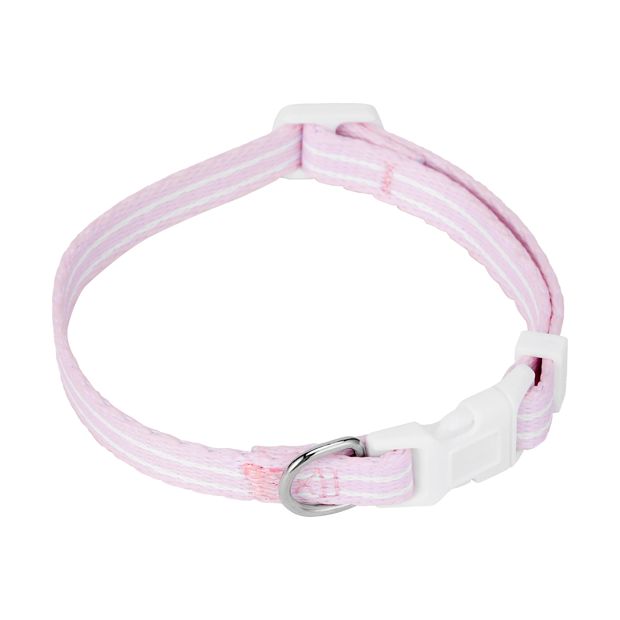 Puppy Collar & Lead, Pink - Anko
