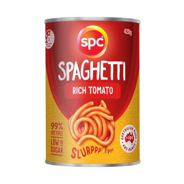 SPC SPAGHETTI RICH TOMATO SAUCE