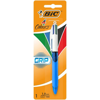 BIC Grip Ball Pen - 4 Colours