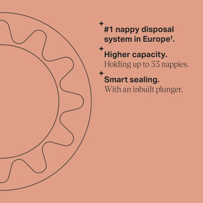 Tommee Tippee Twist & Click Advanced Nappy Disposal System