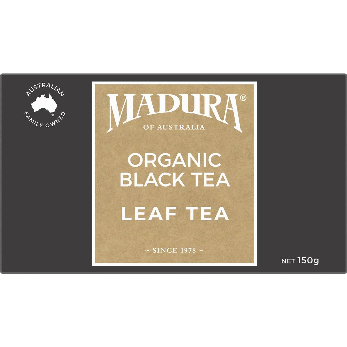 Madura Black Leaf Tea Organic 150g