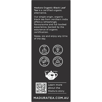 Madura Black Leaf Tea Organic 150g