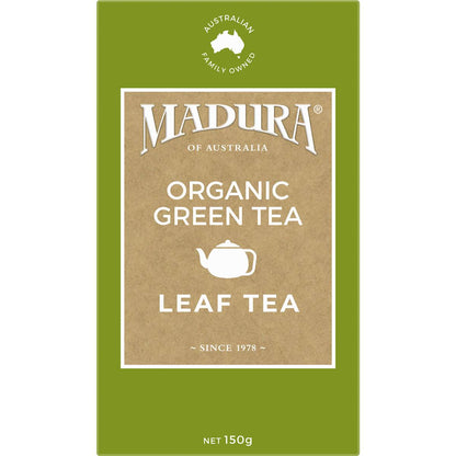 Madura Green Leaf Tea Organic 150g