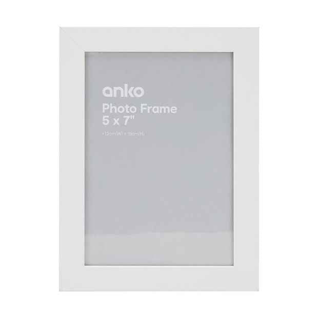 Frame 5" x 7", White - Anko