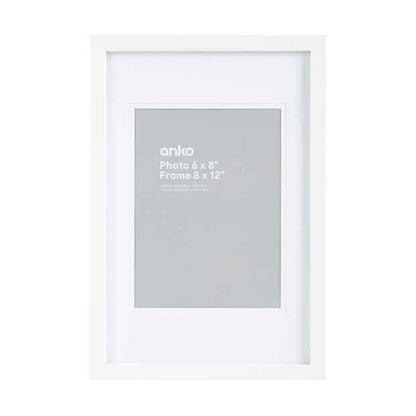 Photo Frame, White - Anko
