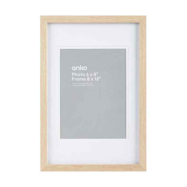 Photo Frame 6" x 8", Natural - Anko