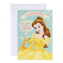 Connections from Hallmark Disney Princess Birthday Card For Granddaughter - Belle and Lumiere