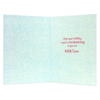 Connections from Hallmark Disney Princess Birthday Card For Granddaughter - Belle and Lumiere