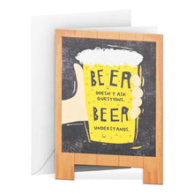 Hallmark Birthday Card - Beer