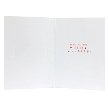 Connections from Hallmark Anniversary Card - I Loaf You