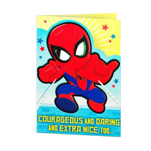 Hallmark Marvel Spiderman Birthday Card