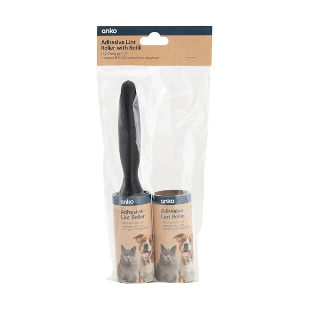 Pet Lint Roller with Refill - Anko