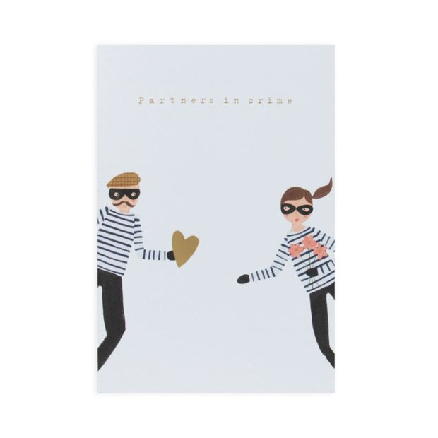 Connections from Hallmark Greeting Card - Partners in Crime