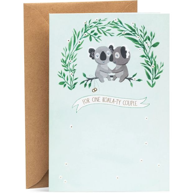 Hallmark Engagement Card - Koala-ty Couple