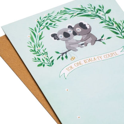 Hallmark Engagement Card - Koala-ty Couple