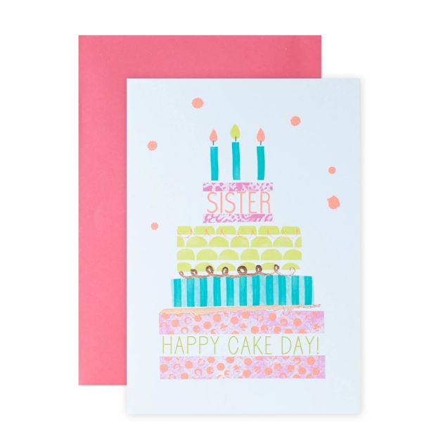 Connection from Hallmark Birthday Card for Sister - Cake Day