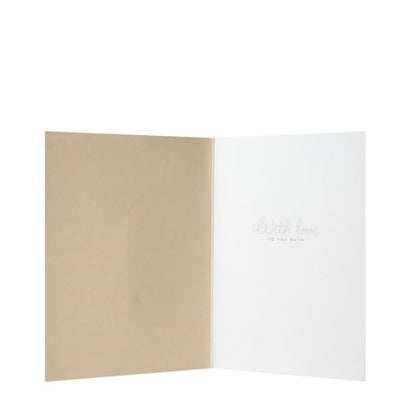 Connections from Hallmark Engagement Card - Champagne Glasses