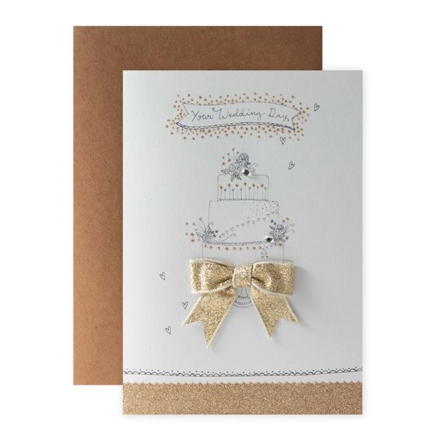 Connections from Hallmark Wedding Congratulations Card - Slice of Happiness