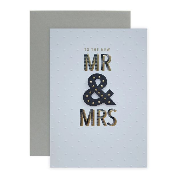Connections from Hallmark Wedding Card - Mr & Mrs