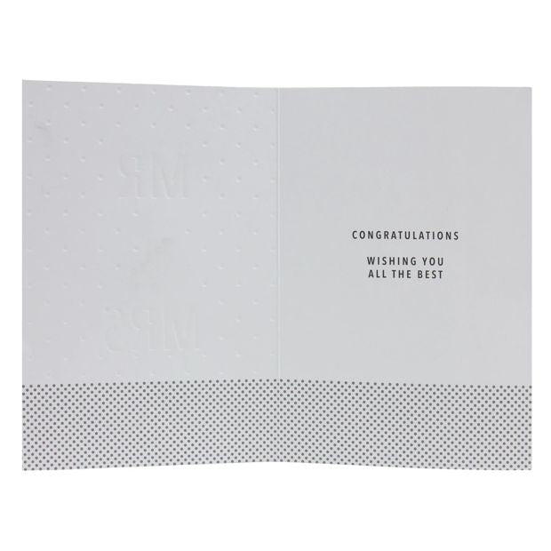 Connections from Hallmark Wedding Card - Mr & Mrs