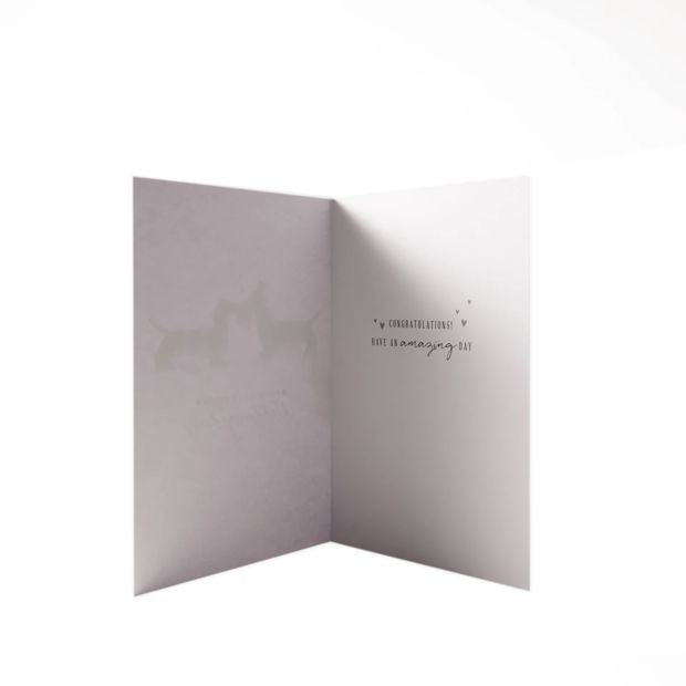 Connections from Hallmark Wedding Card - Dachshunds Say I Do