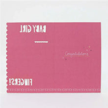 Connections from Hallmark Baby Girl Congratulations Card - Too Sweet