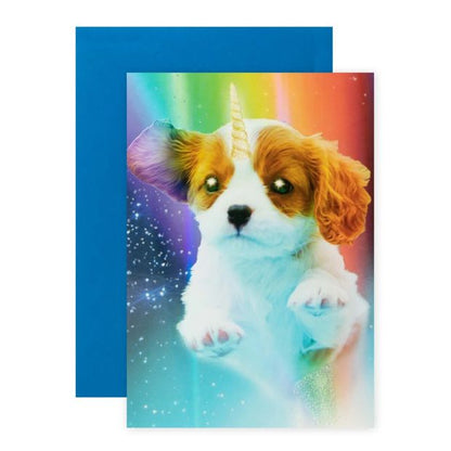 Connections from Hallmark Greeting Card - Dog-Icorn