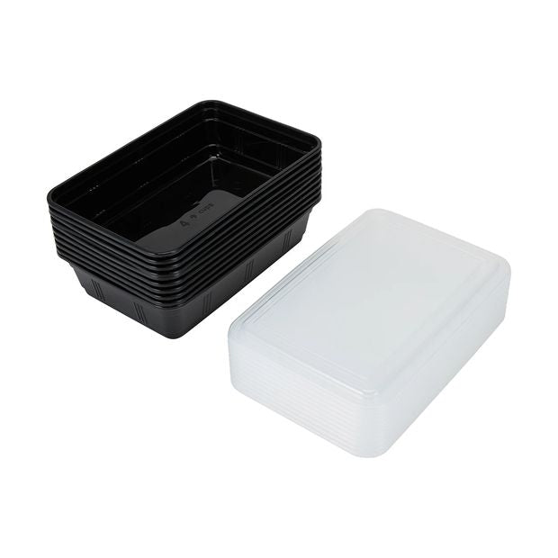 1 Compartment Meal Prep Containers, 10 Pack - Anko