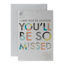 Connections from Hallmark Farewell Card - You'll Be Missed