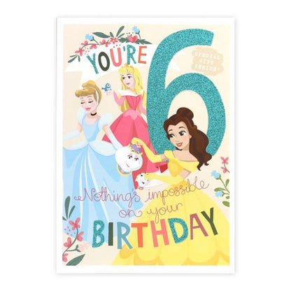 Connections from Hallmark Disney Princess 6th Birthday Card - Make and Wear Paper Jewellery