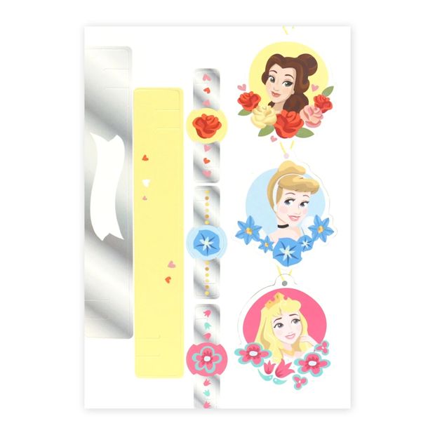 Connections from Hallmark Disney Princess 6th Birthday Card - Make and Wear Paper Jewellery