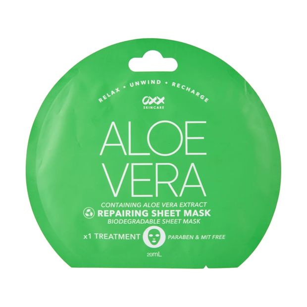 Repairing Sheet Mask, Aloe Vera - Anko