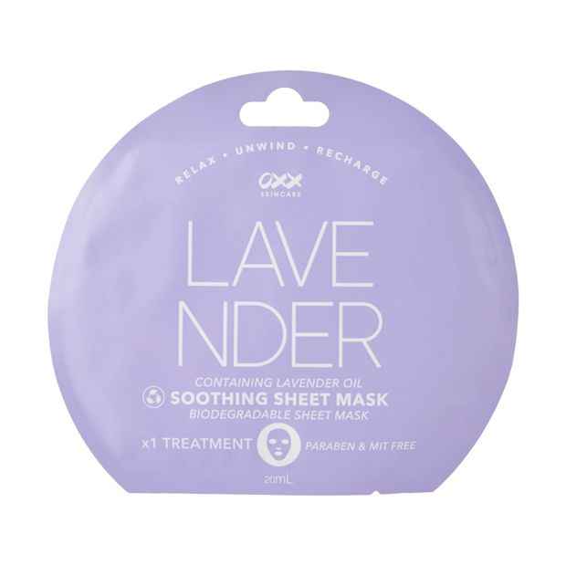 Calming Lavender Facial Sheet Mask