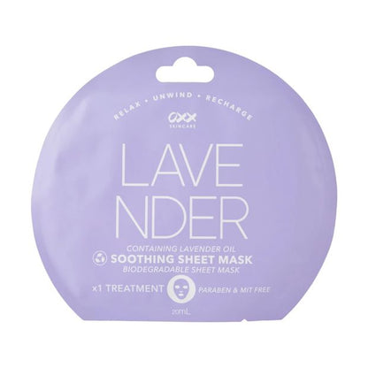 Soothing Sheet Mask, Lavender Oil - Anko