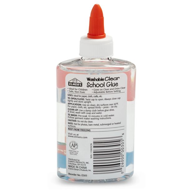 Elmer's Clear Liquid School Glue 147ml