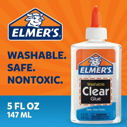 Elmer's Clear Liquid School Glue 147ml