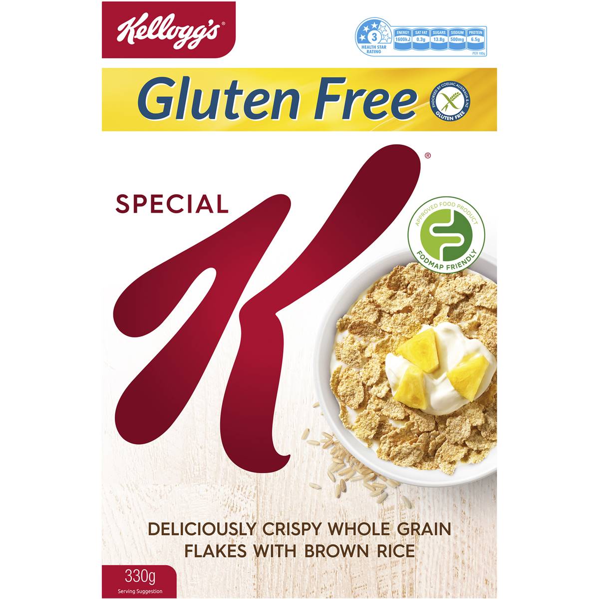 Kellogg's Special k Gluten Free Breakfast Cereal 330g