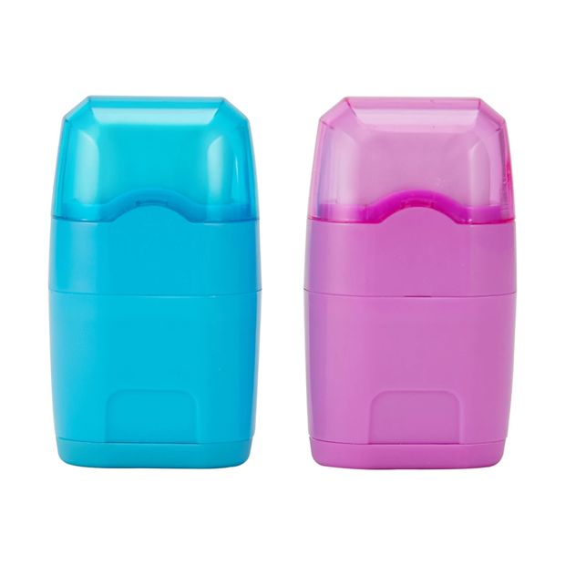 Sharpener & Eraser Set, Assorted - Anko