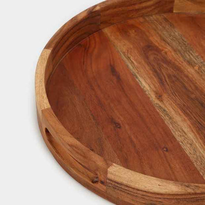 Acacia Round Serving Tray - Anko