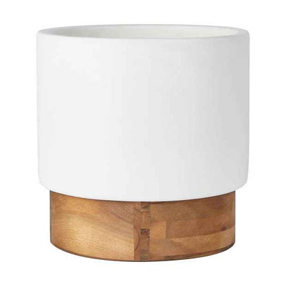 Planter with Timber Base - Anko