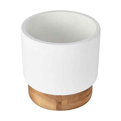 Planter with Timber Base - Anko