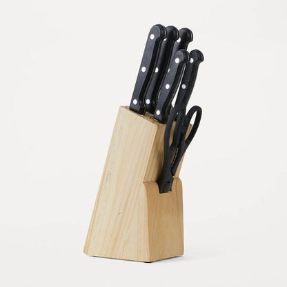 7 Knife Block Set - Anko