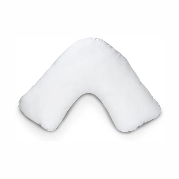 Cotton Cover U-Shape Pillow, white - Anko