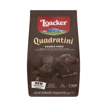 LOACKER QUADRATINI WAFERS DOUBLE CHOCOLATE