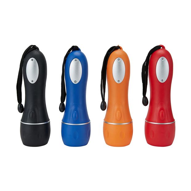 LED Rubber Torch, Assorted - Anko