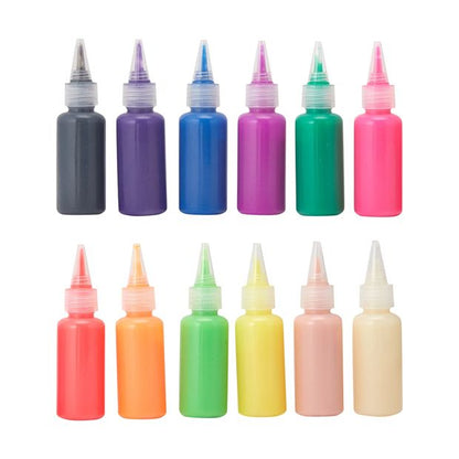 Fabric Paint, 12 Pack - Anko